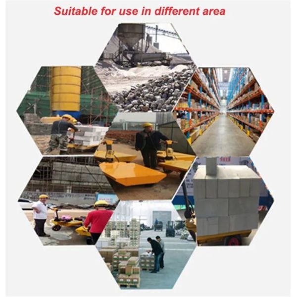 Платформа ручной тележки для строительства Малый электрический ручной тележный автомобиль