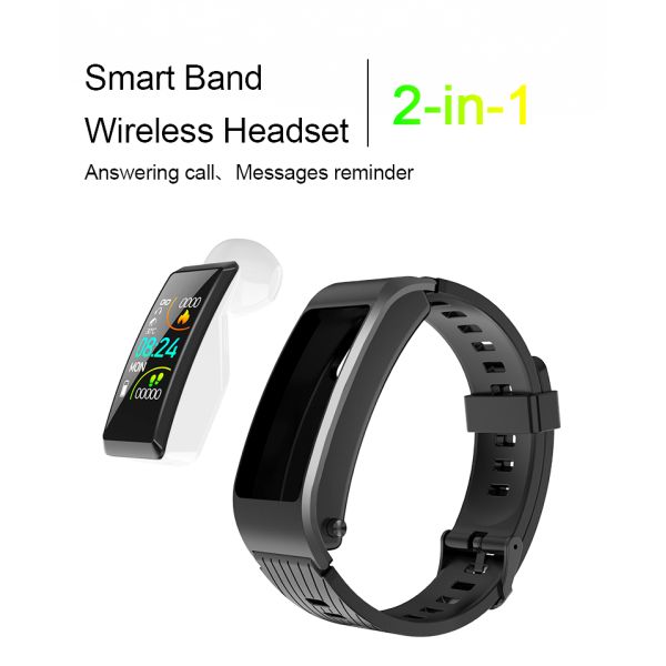 Дозор фитнеса слайдера S3 спать Wristband монитора фото поддержки 1,08 дюймов удаленное