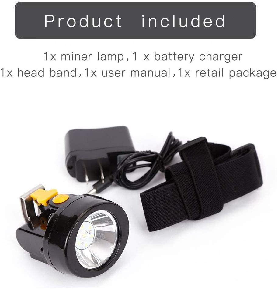 Headlamp водоустойчивого взрывозащищенного минирования светлый перезаряжаемые подземный для трудной шляпы
