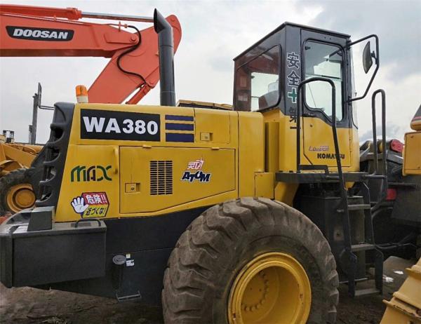                  Original Japan Made Komatsu 18ton Wa380 Construction Wheel Loader in Good Condition for Sale, Used Komatsu Front Wheel Loader Wa420, Wa470 on Sale             