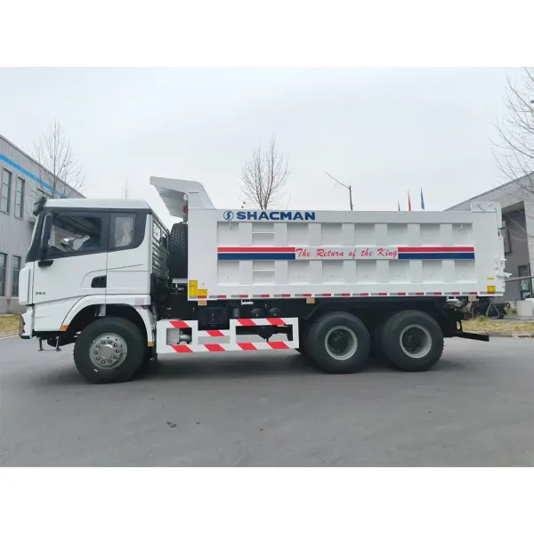 Shacman X3000 380HP Engine 6×4 Drive Wheel Dump Truck with 400L Aluminum Alloy Fuel Tank