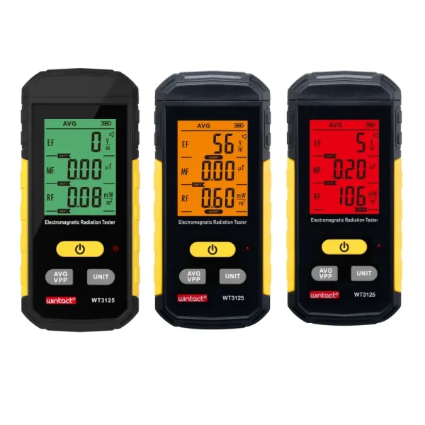 WT3125 Portable Emf Radiation Detector RF 0.01~300MW/M² Detection