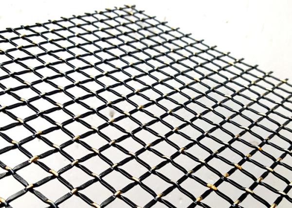 Antique Brass Decorative Wire Mesh For Cabinets Wire Dia 1.8mm Aperture 20mm