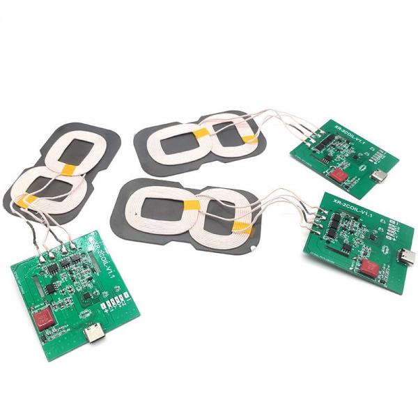Mini QI transmissor receptor bobina bobina de carregamento sem fio