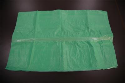 Red Dissolvable Water Soluble Laundry Bags , Disposable Soiled Linen Bag