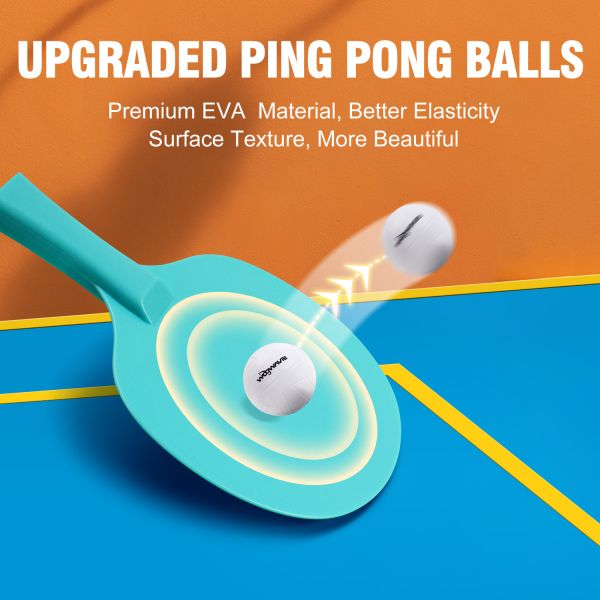 Outdoor Entertainment PingPong Table Pool Party Game with Floating Tray Table