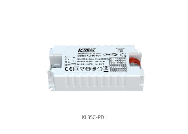 Detachable Crimping Mini Dimmable LED Driver 12W/20W/35W C.C. KL12C-PDii / KL20C-PDiii / KL26C-PDii / KL35C-PDii