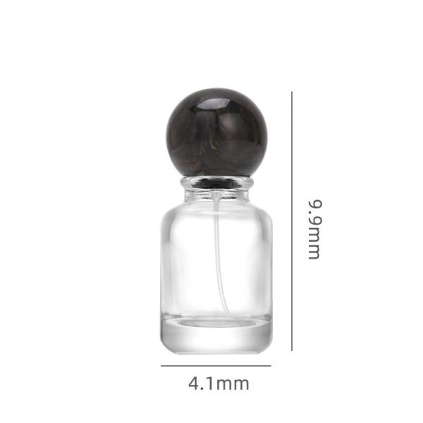 30ml 50ml 100ml Fragrance Glass Parfum Bottle With Crimp Spray Empty With Atomizer Refillable Perfume Bottle