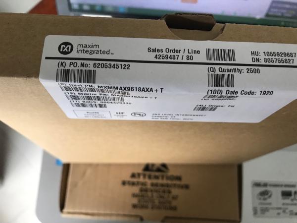 Amplificadores operacionais MAX9618AXA+T dos auto circuitos integrados eletrônicos duplos