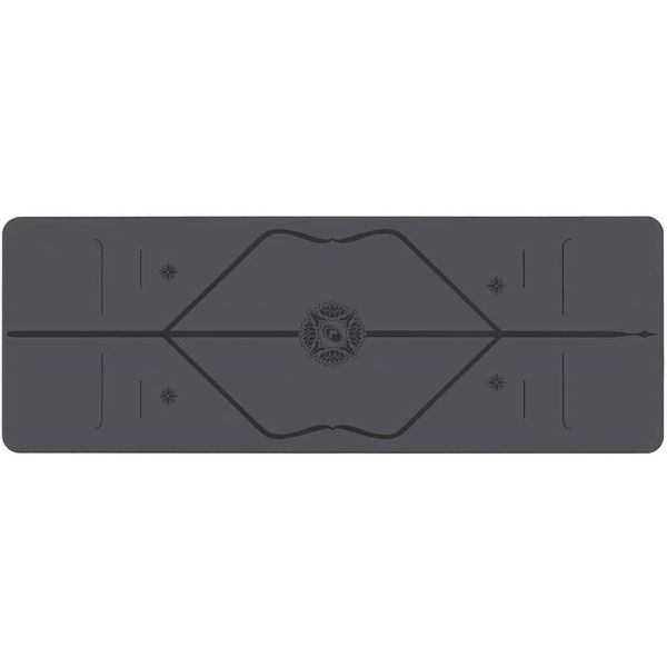 Eco Friendly Natural Rubber Yoga Mat Non Toxic For Home Office SGS Certified