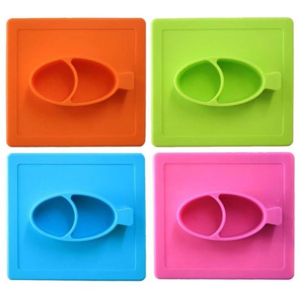 Silicone Dinner Plates OEM ODM Non Slip Baby Plate