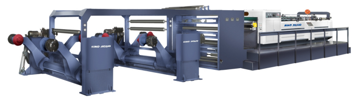 JIGUO ZWC-1400-4 Paper Sheeter Cutter Machine,Maximum cutting meter speed:Maximum cutting meter speed,Maximum cutting speed:300cuts/min,Cutting accuracy：+/-1mm