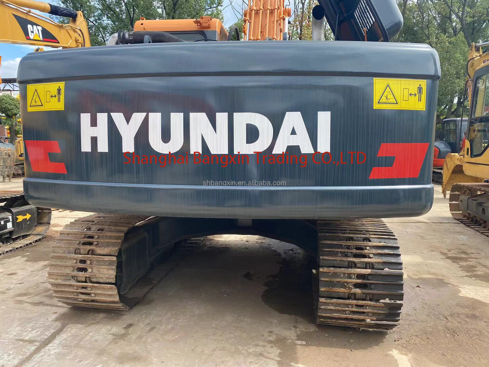 Original Hydraulic Backhoe Crawler Excavator Used Hyundai 220-9S 7 Days Delivery Time