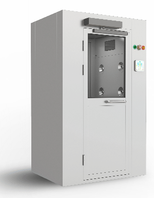 Ducha de aire de cuarto limpio estándar de YANING con soporte de acero inoxidable de personalización