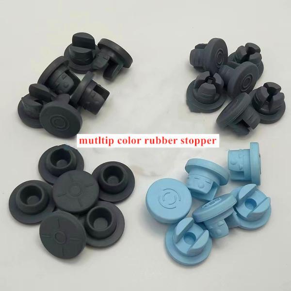 23mm Medical Rubber Stopper GMP Grey Butyl Rubber Stopper