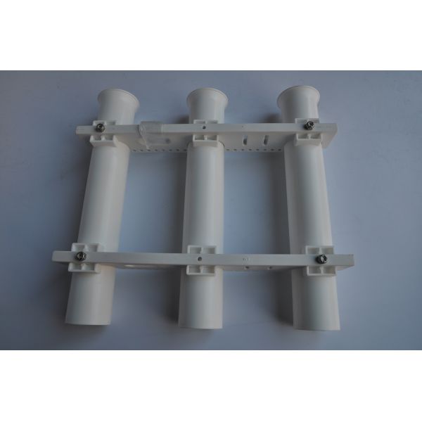Boater Sports 3 Rod Holder Rack Black Nylon Boat Marine Fishing MD Isure Marine