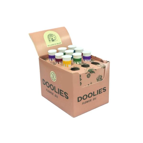 Custom Cardboard Counter Top Displays for Pop Top Tubes
