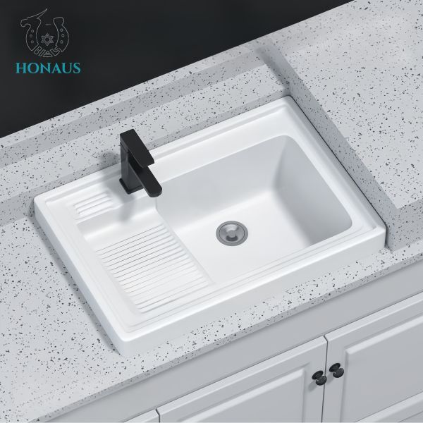 Multi Functions Bathroom Inset Basin Rectangular Factory Sale Multi Sizes Best Quality