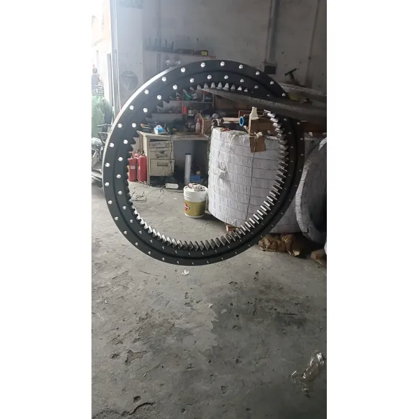 Hitachi EX150-5 Excavator Spare Parts 9146953 Slew Bearing Manufactured With Steel Material