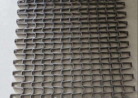 Heavy duty Flat Wire Conveyor Belt constructed with robust extended service life