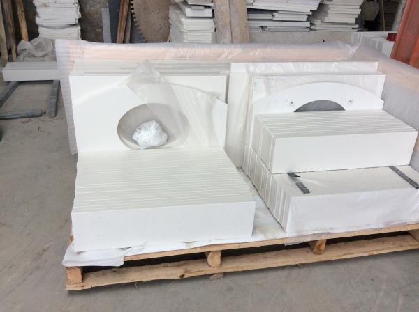 Shock Resistant Artificial Stone Countertops For Bathroom And Kitchen