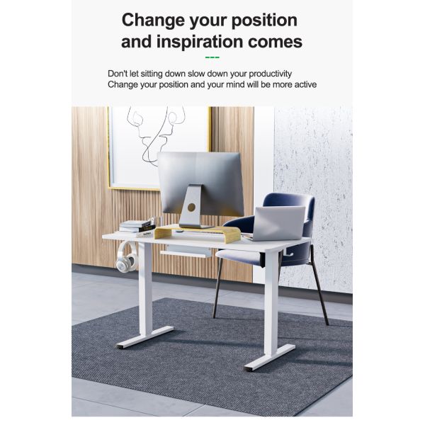 Регулируемый одиночный двигатель постоянного тока для электронной металлической мебели для дома и офиса