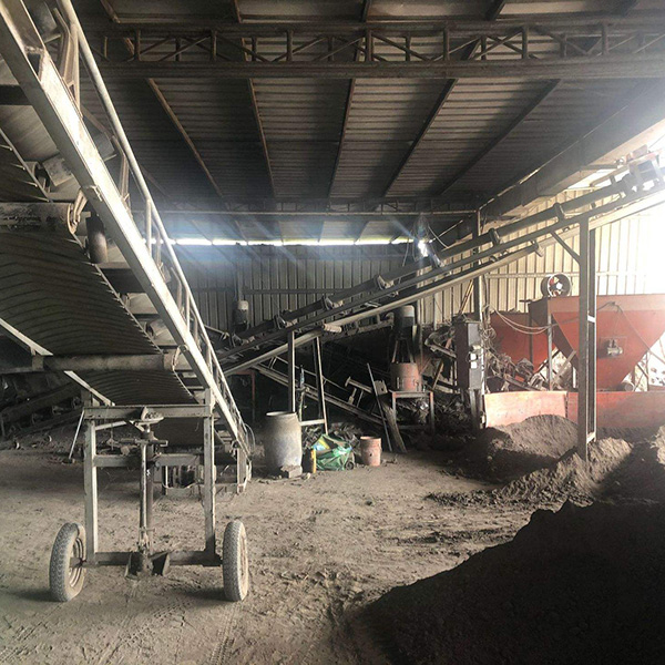 Линия производства органических удобрений для скота 380V Линия производства органических удобрений