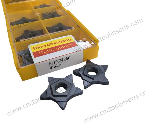 High Precision Slot Milling Insert HYPE24250 Pentagon-Shaped Master Cutter HYB201 Coating Customizable Non-Standard Design