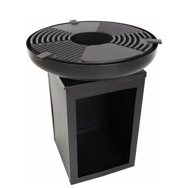 Outdoor Black Small Barbecue Stove Charcoal BBQ Grill Patio Camping
