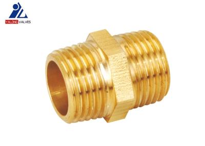 External Thread HPb 57-3 Hex Nipple Brass Fittings ISO9001