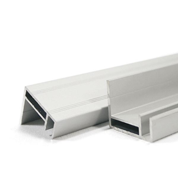 6063 6061 Aluminum Extrusion Profiles  200mm Width Solar Panel Frame