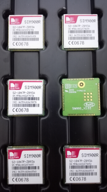 SIMCOM SIM900R удваивают тип b 900MHz/1800MHz модуля GSM GPRS диапазона используемое в России