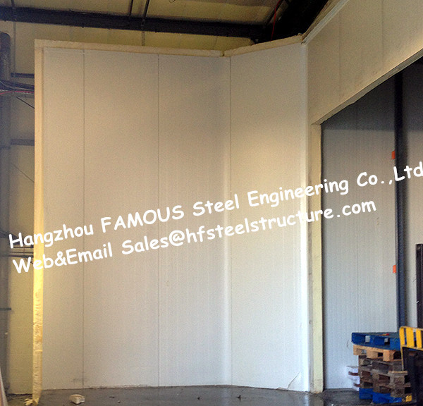 Прогулка холодной комнаты в замораживателе и прогулка в холодильных установках сделанных панели 1150мм полиуретана