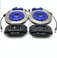Freio de alumínio Kit Disc de 4 potenciômetros 7075 285*24mm com centro azul Bell