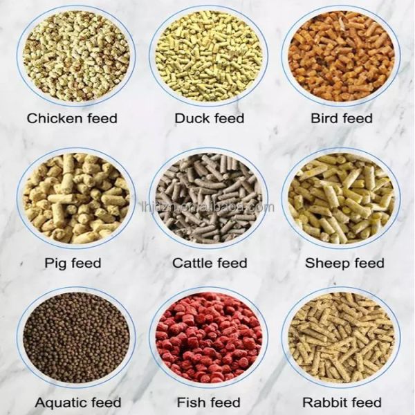 Good Grass Processing Pellets Diesel Pellet Machine for Animal Poultry Livestock Feeding