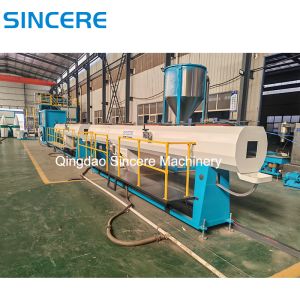 HDPE/PE/PP Plastic Double Hollow Wall Spiral Winding Culvert Pipe Extruder Extrusion Line Manufacturing Machinery