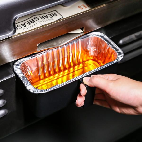 Blackstone Griddle Grease Cup Tray Holder Catcher Pan Drip Pans with Iron Structure