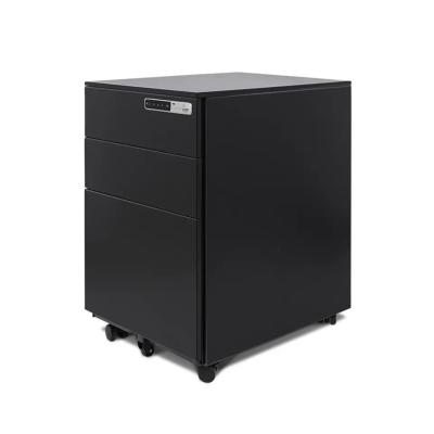 3 Drawer Movable 0.6mm Steel Pedestal Cabinet For Office