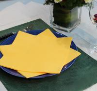 Solid Colored Square Paper Napkin For Parties Home Restaurant