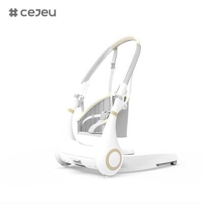CJ-LL-MY-08 4 in 1 Multi-functional Baby Electric Swing Chair Height Adjustment Baby High ChairNew Design Luxury Multifunctional 4 in 1 Foldable Baby Feeding Chair High Chair Baby Feeding Rattan Kids