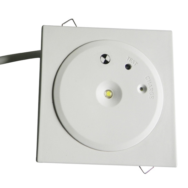 220V Non Maintained LED Ceiling Emergency Downlight 1W SMD IP42 EL1-1AN