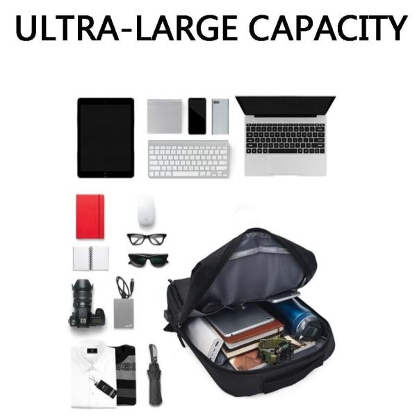 Sympathybag Waterproof Business Backpacks Large Capacity Anti Theft Smart Rucksack