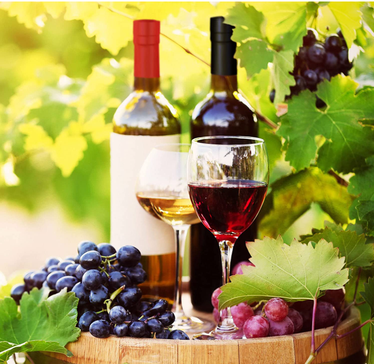 Bouteille de vin sans plomb en verre capsule capuchon rétrécissant pour la cave et l'emballage à domicile