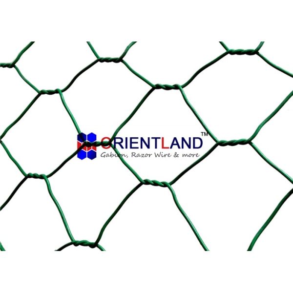Professional Retaining Wall Mesh Cages , Woven Mesh Rock Gabion Baskets