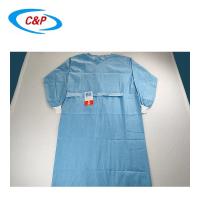 Blouse chirurgicale jetable en pâte de bois imperméable à usage médical