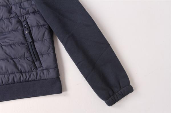Girls Junior Ladies Lightweight Padded Jacket 100% Nylon Knitted Sleeve
