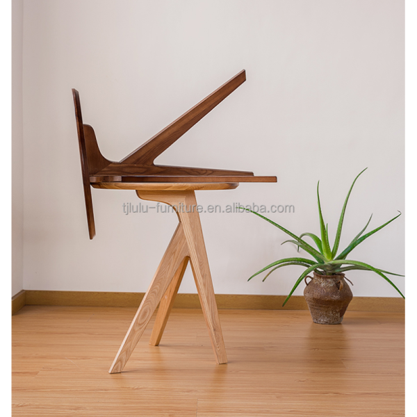 Vintage Round End Table Customized Designs for Coffee Side Table in Solid Wood Living Room Furniture