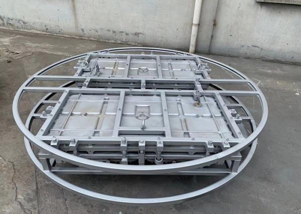 450L Square Floating Plastic HDPE Part From One Spider Fast Mold Plate Block CNC Tool
