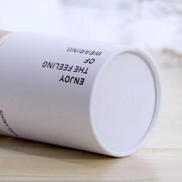 Custom Eco Friendly Skin Care Paper Tube Packaging Cosmetic Perfume Kraft Paper Tubes