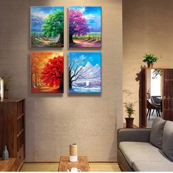 New Arrival Motivation Printing Modern Art Custom Printed  Frame Wall Painting Stretched Canvas Prints